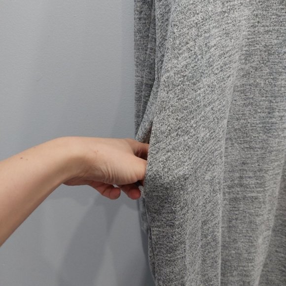 Aritzia Wilfred Free Grey Gail Dress Large - Picture 4 of 7